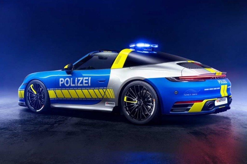 Тюнеры из ателье TechArt представили &laquo;полицейский&raquo; вариант Porsche 911 Targa 4