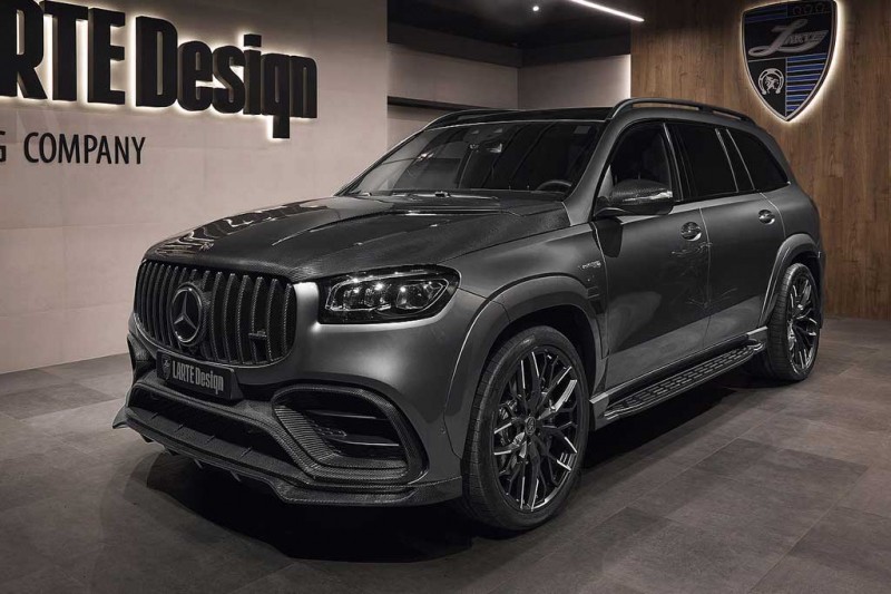 «Заряженный» Mercedes-AMG GLS 63 получил карбоновый обвес от Larte Design
