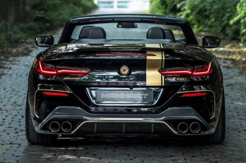 Manhart MH8 700: доработанный вариант BMW M850i Convertible с 715-сильным мотором