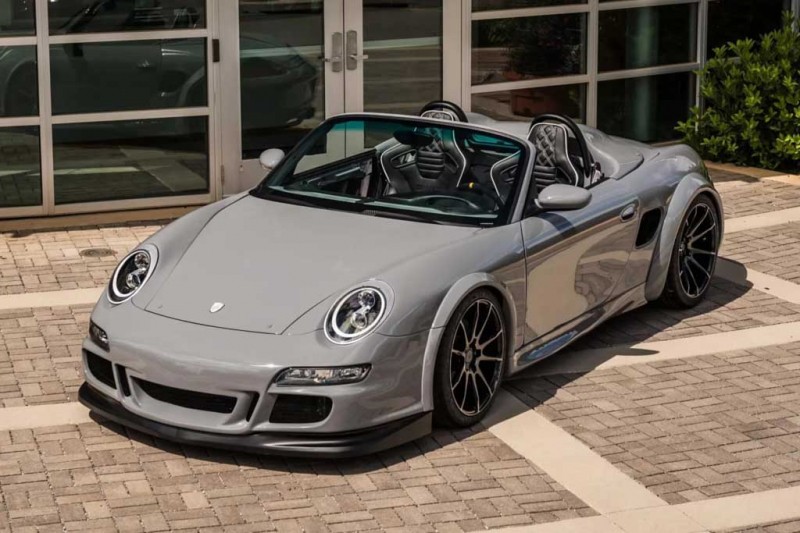 В продаже серьезно модифицированный Porsche Boxster 1997 года с 550-сильным движком