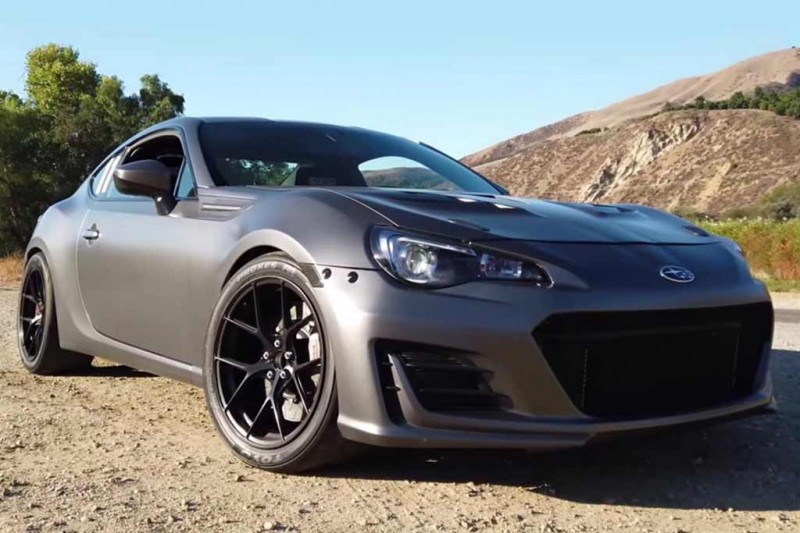 Subaru BRZ оснастили мощным движком V8 от суперкара Corvette C7