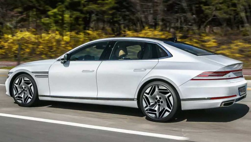 Так может выглядеть Genesis G90 2023: рендеры флагманского корейского седана 2 Так может выглядеть Genesis G90 2023: рендеры флагманского корейского седана
