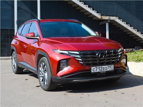 Тест-драйв Hyundai Tucson (поколение IV) - Эффектная прагматичность