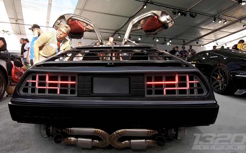 DeLorean DMC-12 с дизайном от Khyzyl Saleem произвел фурор на SEMA-2021