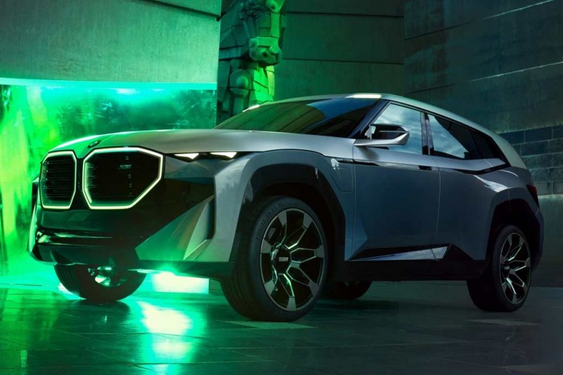 Баварцы представили BMW XM Concept: предсерийный вариант топового кроссовера