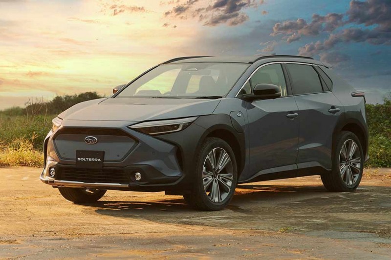 Кроссовер Subaru Solterra: первый электрокар марки оказался копией Toyota bZ4X