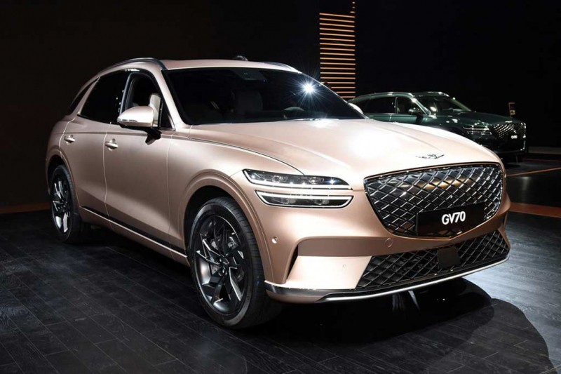 В Китае представили Genesis Electrified GV70: электрический вариант кроссовера