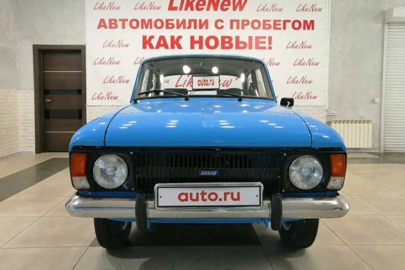 Идеально сохранившийся 32-летний «Москвич-412» оценили дешевле 800 000 рублей