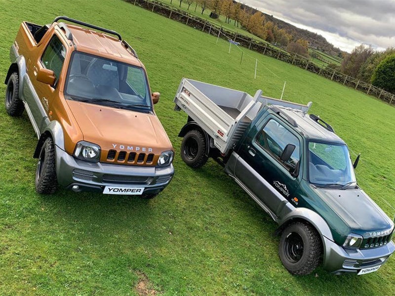 Suzuki Jimny превратили в пикап и грузовик 1 Suzuki Jimny превратили в пикап и грузовик