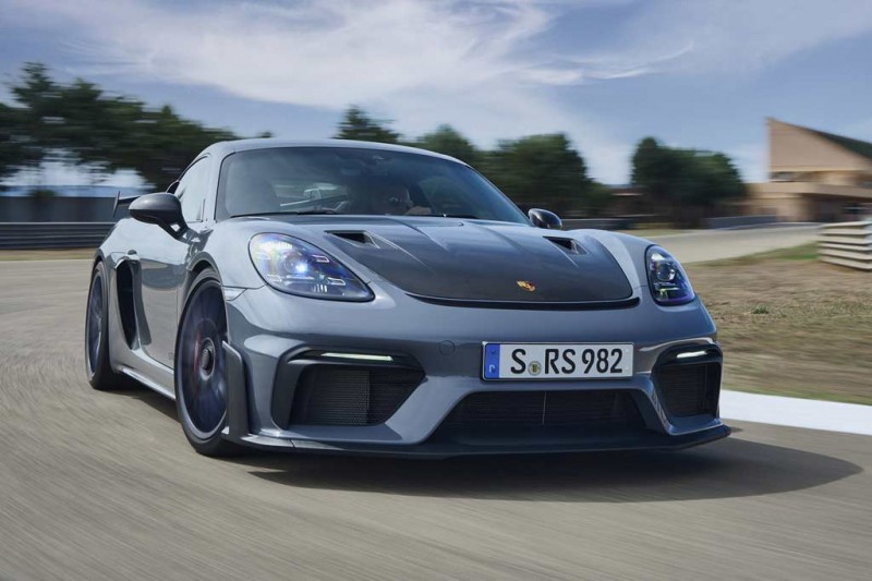 Немцы представили экстремальный спорткар Porsche 718 Cayman GT4 RS