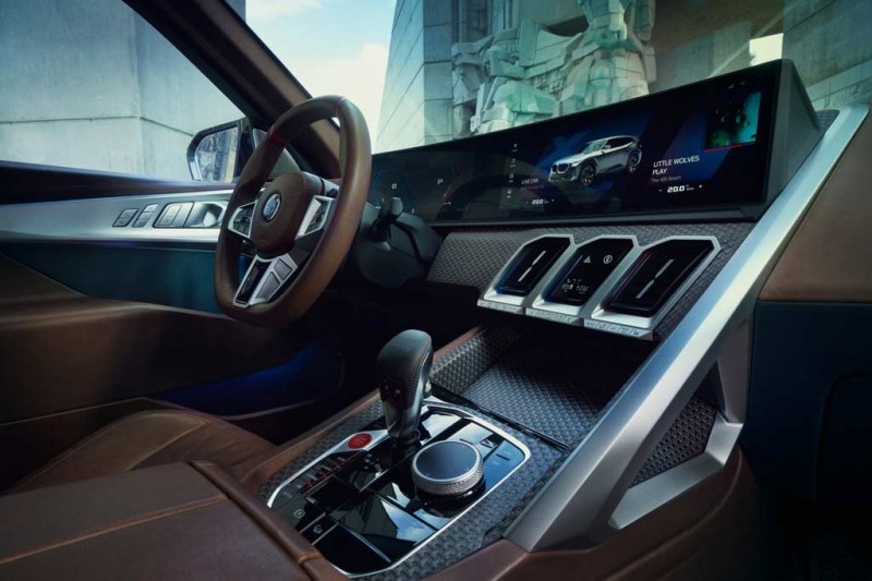 Баварцы представили BMW XM Concept: предсерийный вариант топового кроссовера