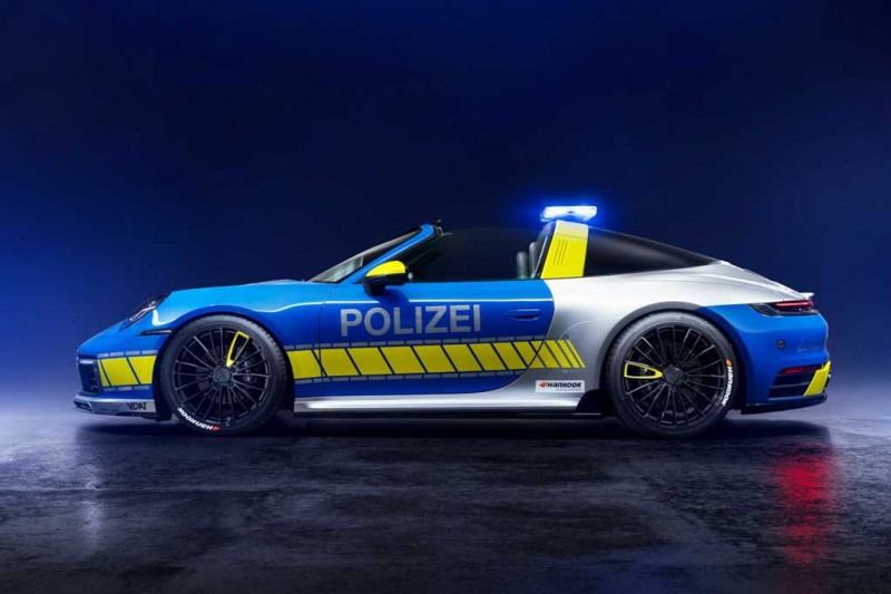 Тюнеры из ателье TechArt представили &laquo;полицейский&raquo; вариант Porsche 911 Targa 4