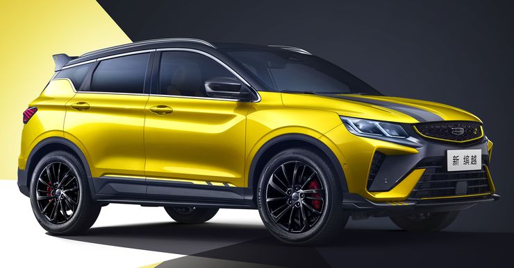 Geely провела большое обновление кроссовера Coolray