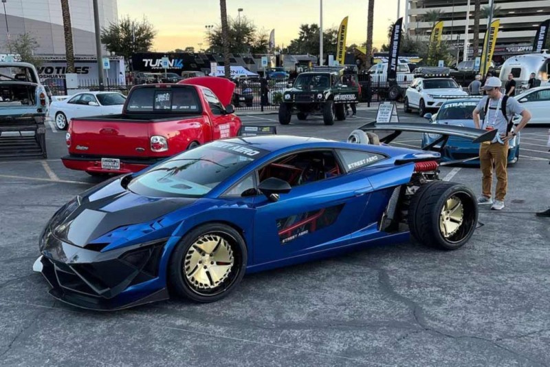 Lamborghini Gallardo оснастили 1000-сильным движком 2JZ и необычным обвесом