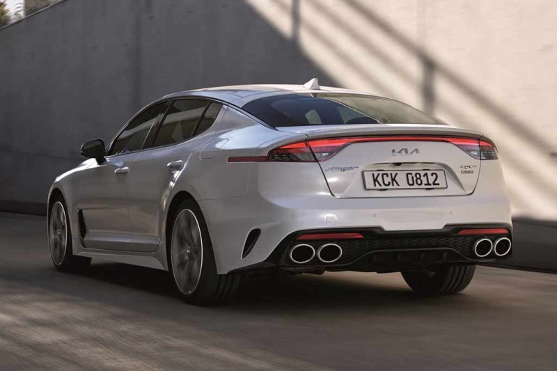 KIA Stinger 2022 модельного года для России получил минимум изменений