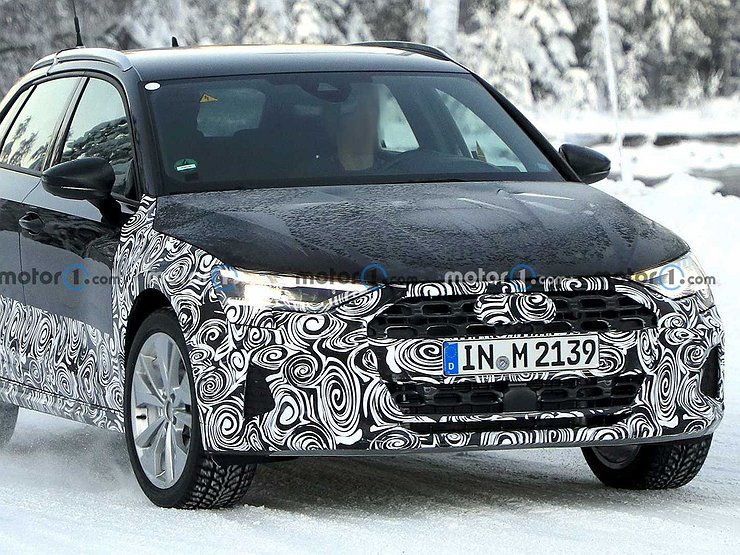 Фотошпионы заметили на тестах необычный Audi A3