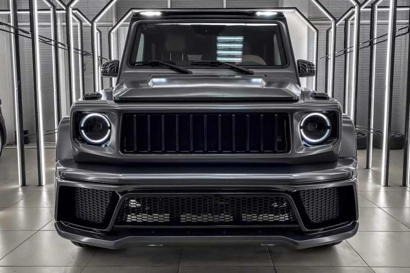 Для &laquo;старого&raquo; Mercedes G-Class W463 подготовили агрессивный боди-кит &laquo;Diamant&raquo;