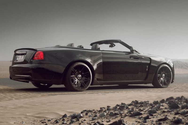 В тюнинг ателье Spofec построят три особых кабриолета Rolls-Royce Dawn Overdose
