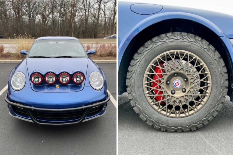 Стилизованный под версию Safari спорткар 911 Turbo колесит по дорогам Чикаго