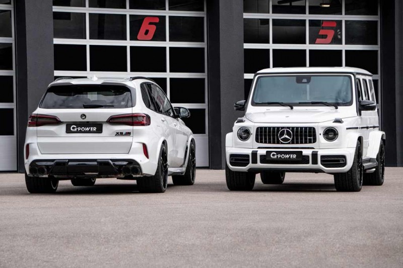 В G-Power увеличили производительность BMW X5 M Competiton и Mercedes-AMG G63
