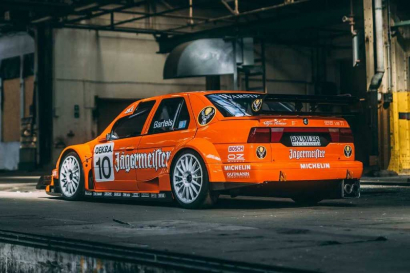 Гоночную Alfa Romeo 155 V6 TI Jägermeister после реставрации продадут с молотка 1 Гоночную Alfa Romeo 155 V6 TI Jägermeister после реставрации продадут с молотка