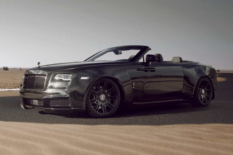 В тюнинг ателье Spofec построят три особых кабриолета Rolls-Royce Dawn Overdose