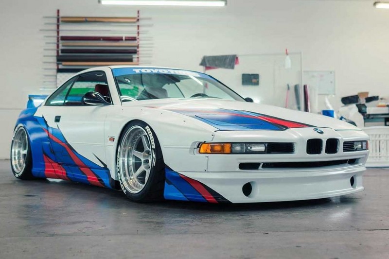 BMW 8-Series (E31) к выставке SEMA оснастили широким обвесом Pandem