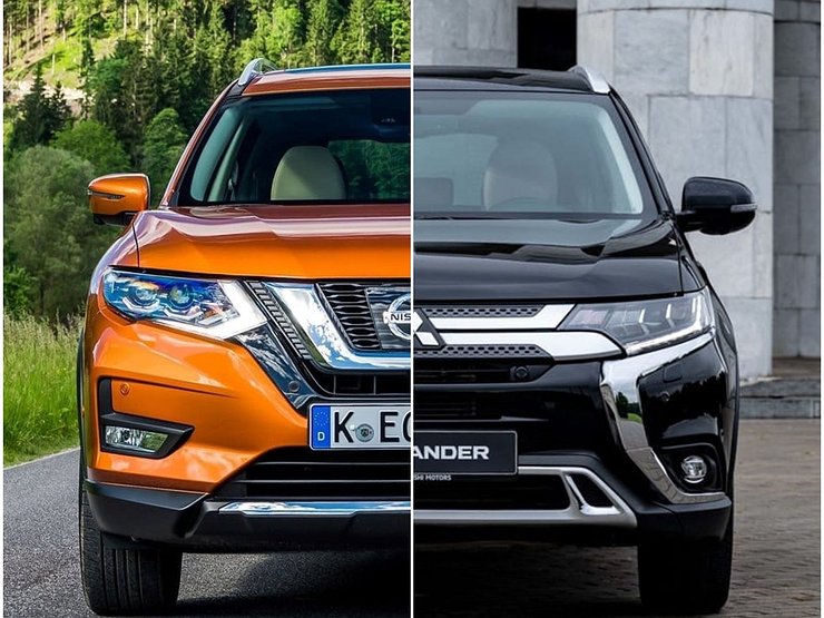 Тряхнуть стариной: сравнительный тест-драйв Mitsubishi Outlander и Nissan X-Trail
