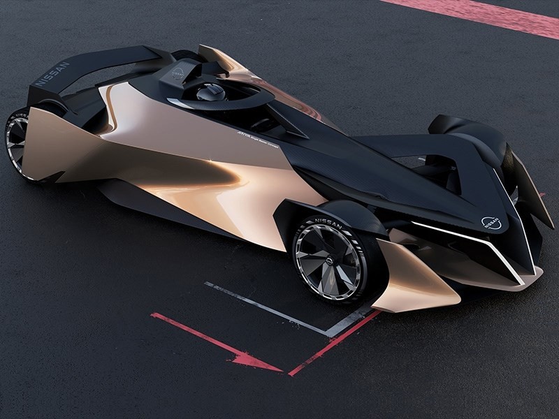Электрический кроссовер Nissan Ariya скрестили с гоночным болидом