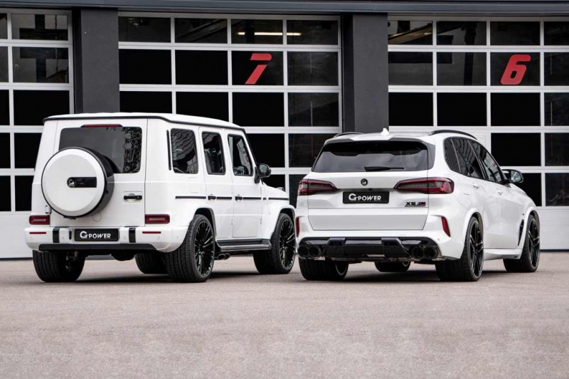 В G-Power увеличили производительность BMW X5 M Competiton и Mercedes-AMG G63