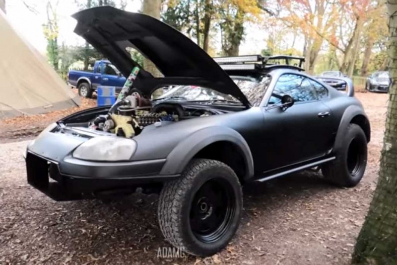 Энтузиаст построил внедорожную Toyota Supra с 5,9-литровым дизелем Cummins 1 Энтузиаст построил внедорожную Toyota Supra с 5,9-литровым дизелем Cummins