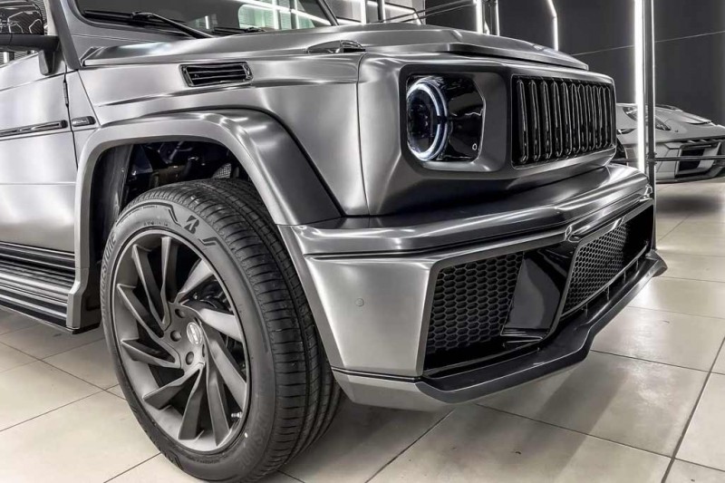 Для &laquo;старого&raquo; Mercedes G-Class W463 подготовили агрессивный боди-кит &laquo;Diamant&raquo;