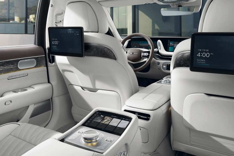 Genesis G90 2022: корейцы представили флагманский седан второго поколения