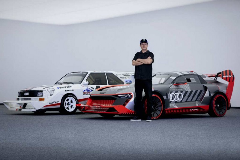 Новой машиной Кена Блока стал электрический Audi S1 e-tron quattro Hoonitron