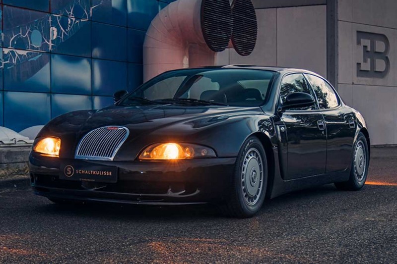 Серийным так и не стал: прототип модели Bugatti EB 112 продают в Германии