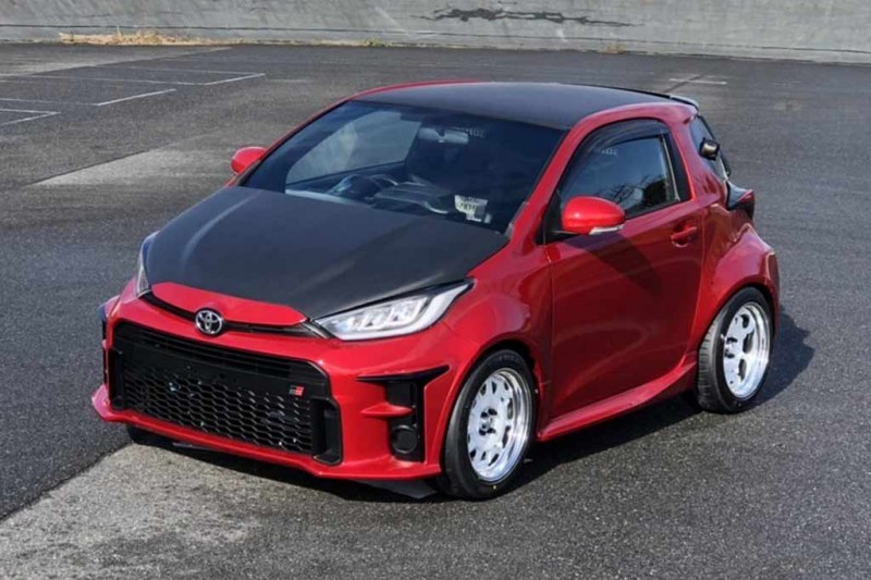 Сумасшедшая Toyota iQ: дизайн в стиле GR Yaris и мотором от Kawasaki 1 Сумасшедшая Toyota iQ: дизайн в стиле GR Yaris и мотором от Kawasaki