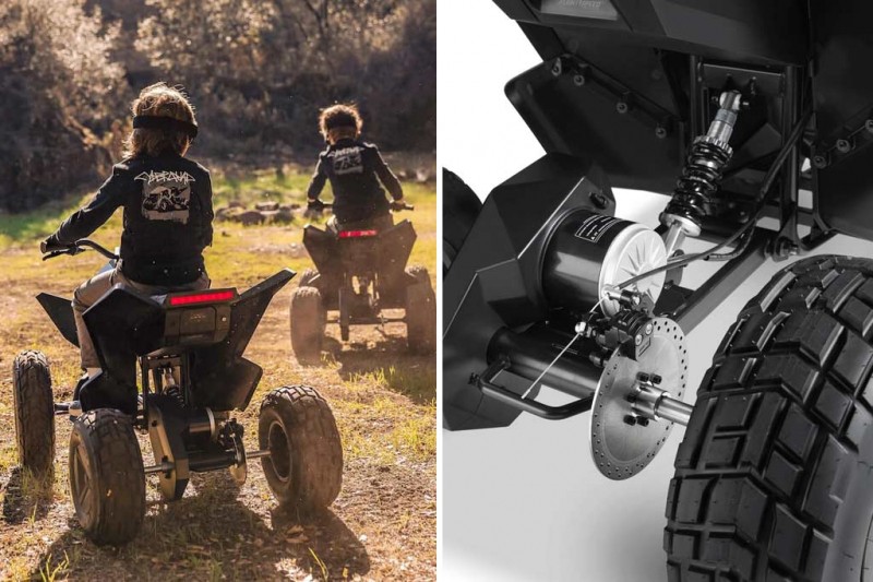 Кибер квадроцикл: Илон Маск презентовал детский Tesla Cyberquad
