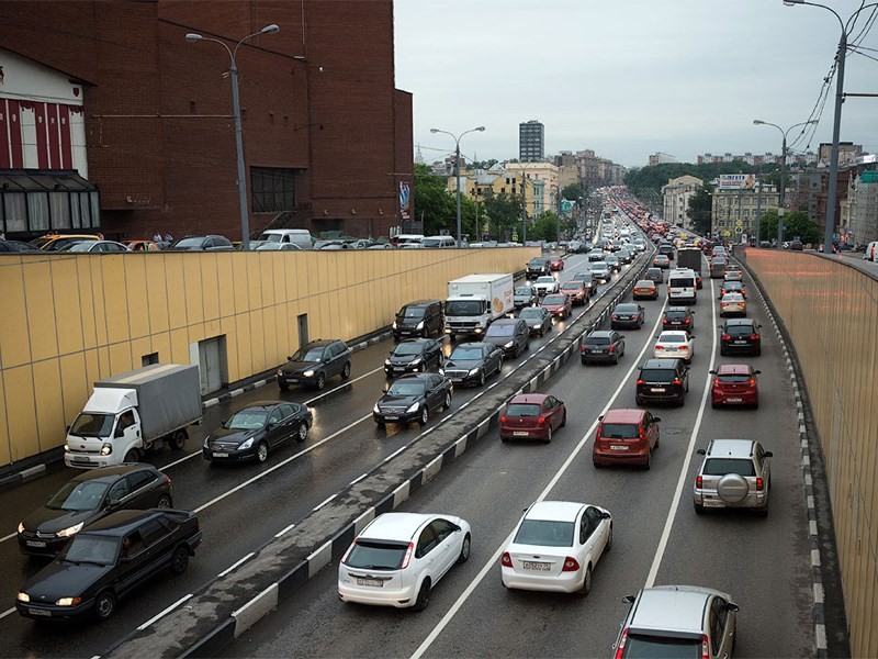 Москва готовится встречать десятибалльные пробки 1 Москва готовится встречать десятибалльные пробки