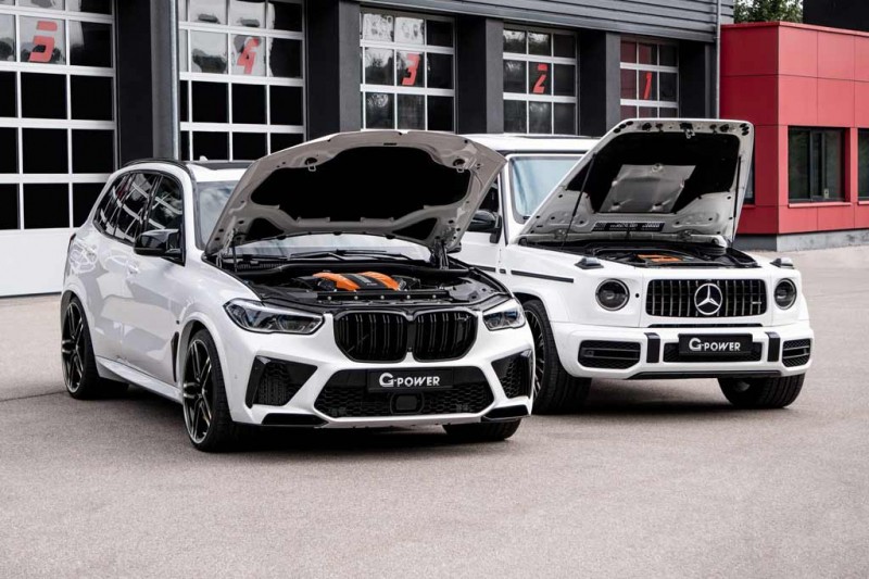 В G-Power увеличили производительность BMW X5 M Competiton и Mercedes-AMG G63