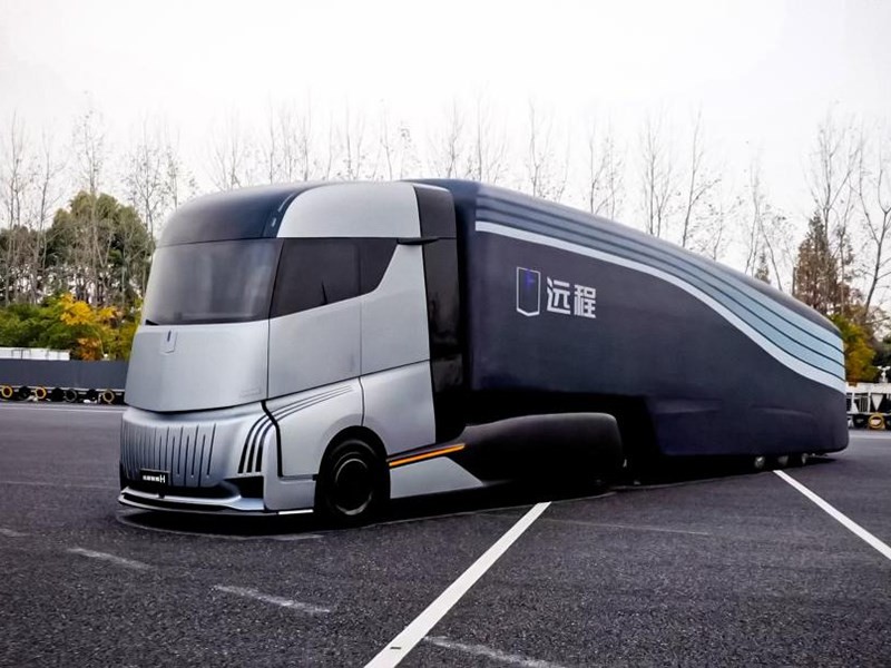 В Geely представили тягач будущего 1 В Geely представили тягач будущего