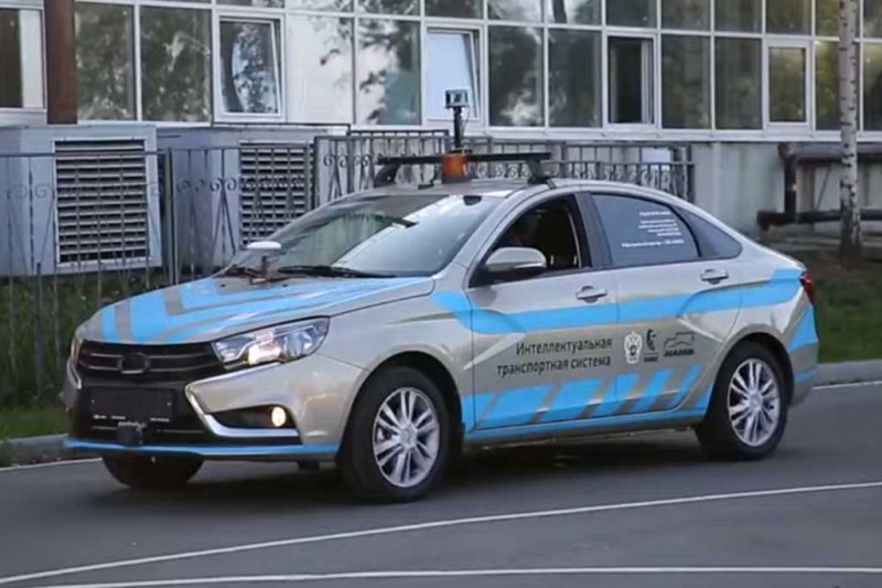 Lada Vesta с автопилотом: российский седан научили ездить без водителя