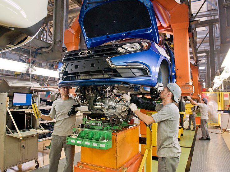 Зачем АВТОВАЗ переносит сборку LADA Granta на другой конвейер 1 Зачем АВТОВАЗ переносит сборку LADA Granta на другой конвейер