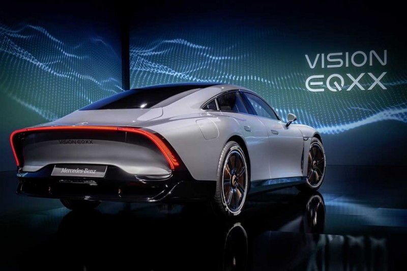 Mercedes-Benz Vision EQXX: электрический концепт с 1 000-километровым запасом хода