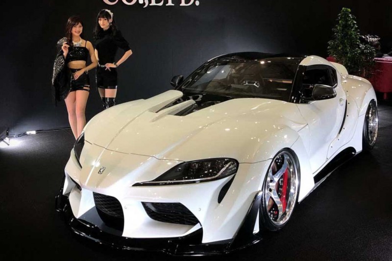 Toyota GR Supra с обвесом от Veilside стала одной из главных премьер автосалона в Токио