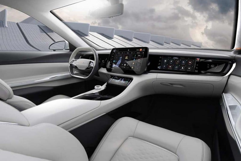 На выставке CES 2022 американцы показали электрический Chrysler Airflow Concept