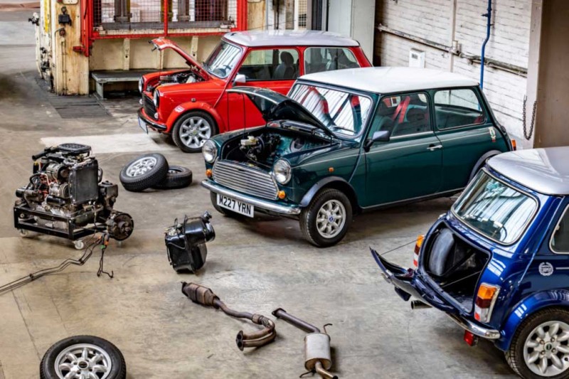 MINI запустила программу перевода на электротягу своих классических моделей 1 MINI запустила программу перевода на электротягу своих классических моделей
