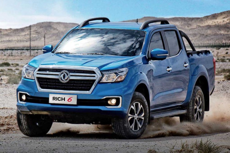 В России появится Dongfeng Rich 6: это перелицованная версия пикапа Nissan Navara