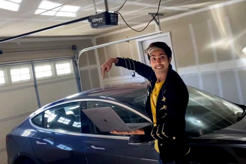 Американец заставил свой электрокар Tesla Model 3 зарабатывать деньги