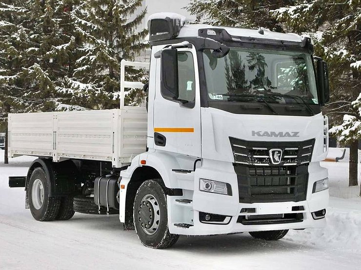 КамАЗ выпустит очень странный узкий грузовик 1 КамАЗ выпустит очень странный узкий грузовик