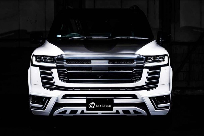 Toyota Land Cruiser 300 получил спортивный обвес от ателье M’z Speed 4 Toyota Land Cruiser 300 получил спортивный обвес от ателье M’z Speed